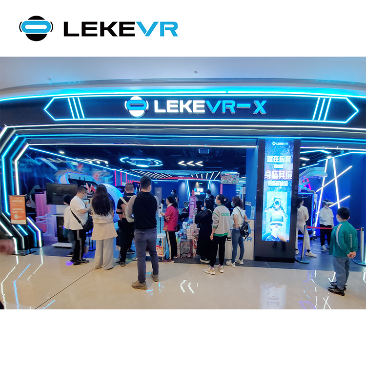 LEKE VR Anbieter von Virtual-Reality-Maschinen für Kindervergnügungsparks VR Lösungsunternehmen VR Game Center 9d-Simulator-Themenpark