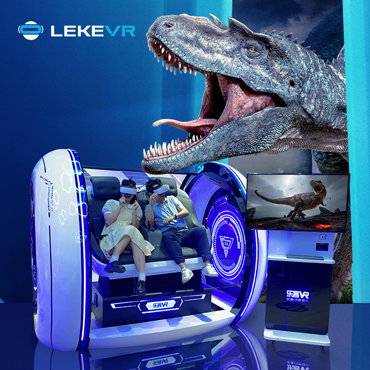 LEKE VR Spiel Virtual Reality Space Shuttle2.0 VR Anbieter von Geschäftslösungen 9D VR Simulator Egg Chair